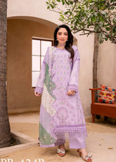 Khass by Peridot Embroidered Lawn Suits Unstitched 3 Piece - PR25EE PR-424B